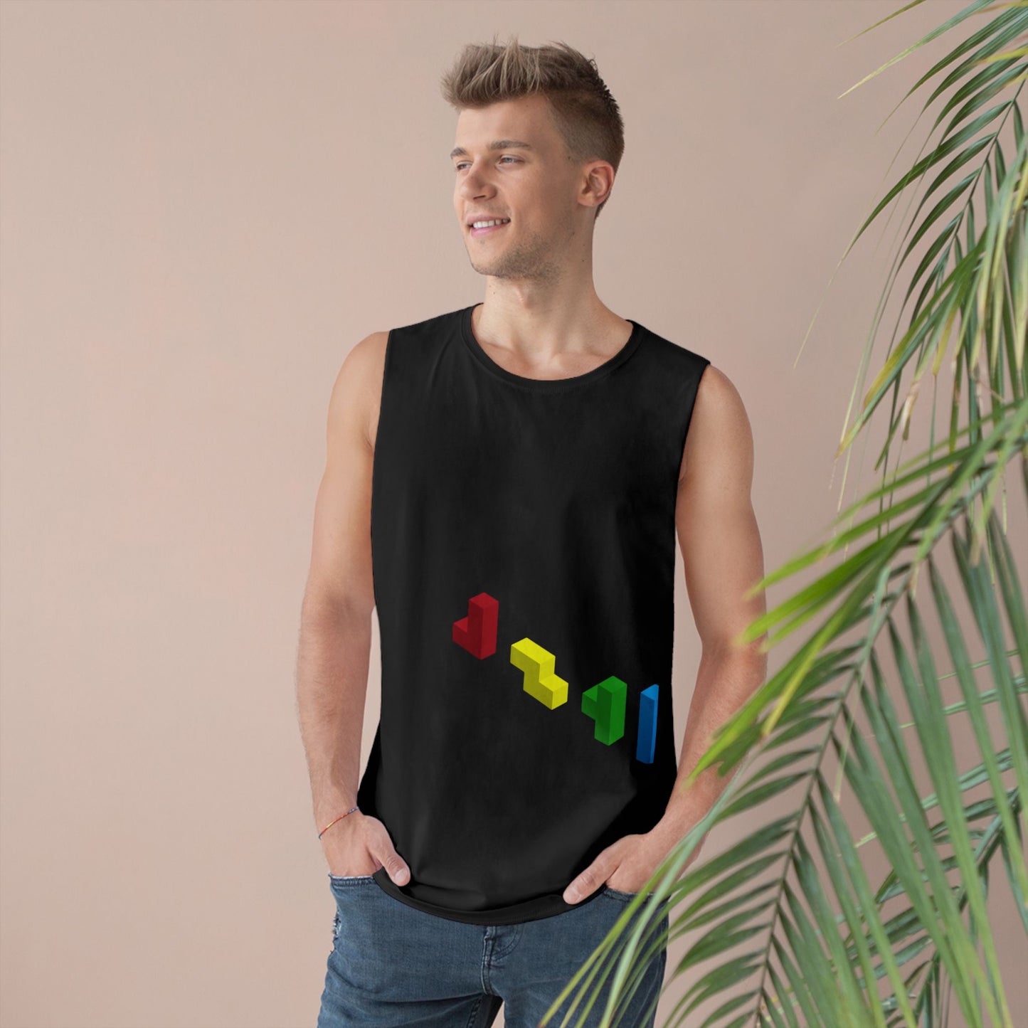 Tetris Unisex Barnard Tank