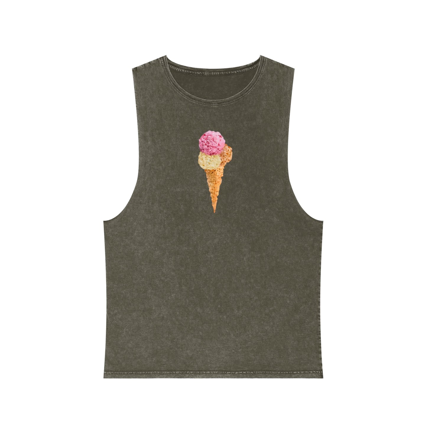 Melting Unisex Stonewash Tank Top