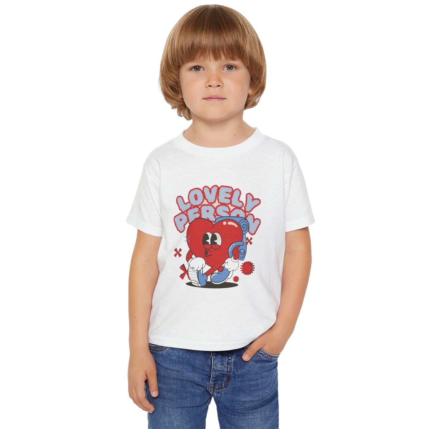 Lovely Heavy Cotton™ Toddler T-shirt