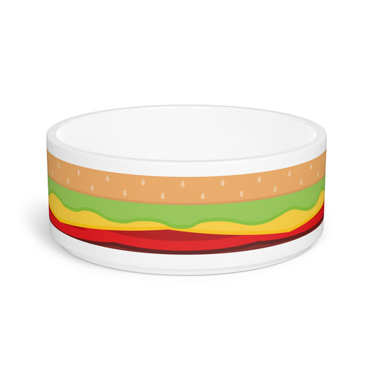 Burger Pet Bowl