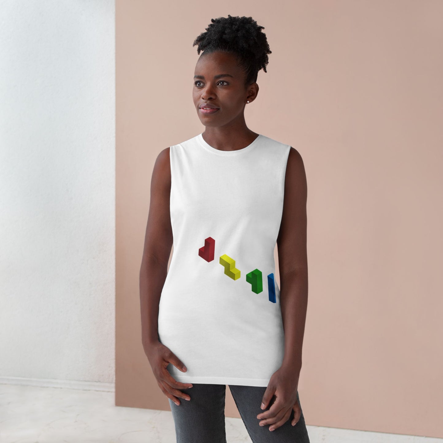 Tetris Unisex Barnard Tank