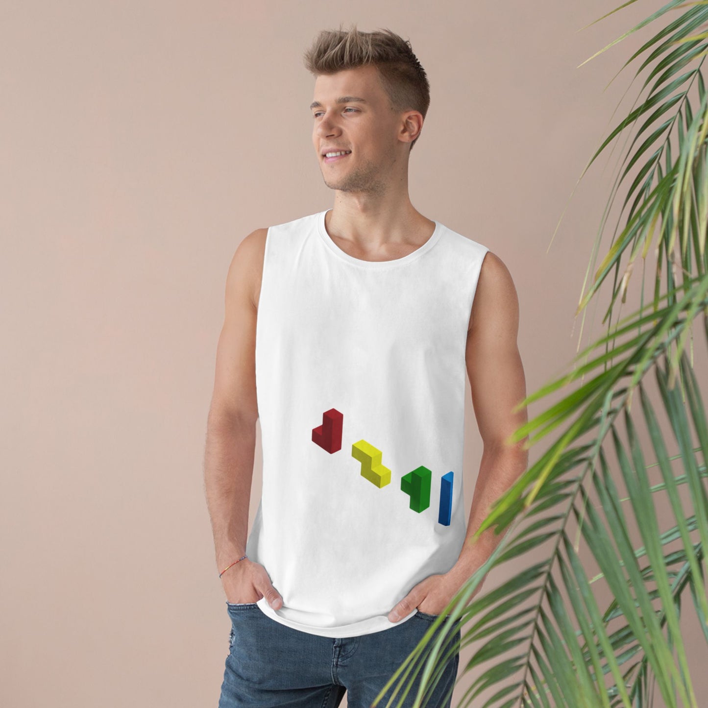 Tetris Unisex Barnard Tank