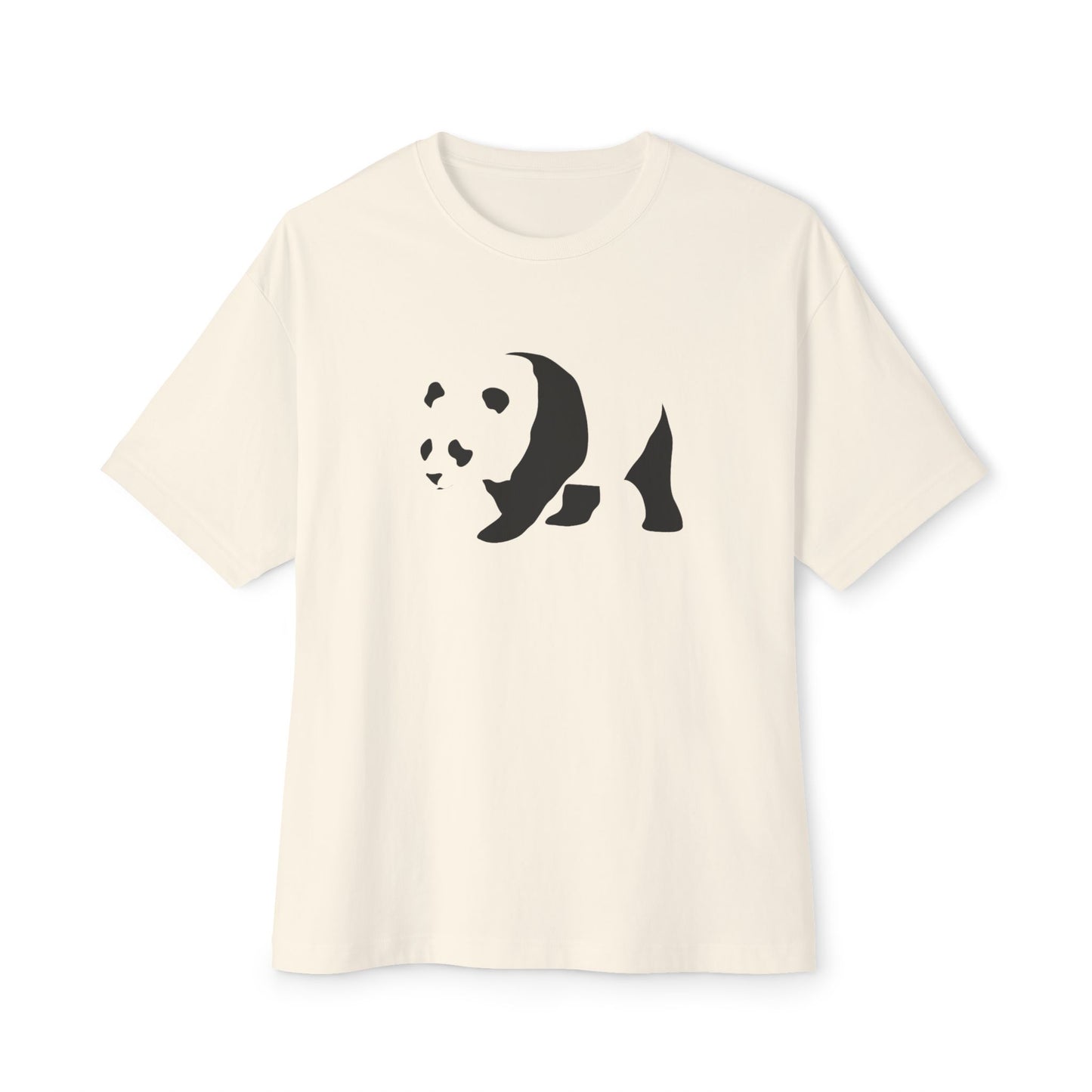 Panda Unisex Oversized Boxy Tee